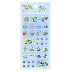 てんしっちのたまごっち タイルシール ブルー