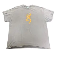 プリントTシャツ　BROWNING フィッシング　古着　8dのサムネイル