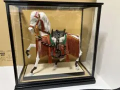 端午の節句　出世馬　飾り馬ケース飾りのサムネイル