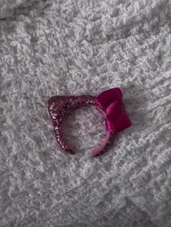 キティちゃんスパンコールカチューシャ