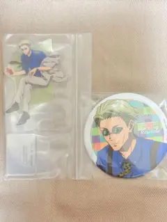 呪術廻戦 七海建人 アクスタ 缶バッジ