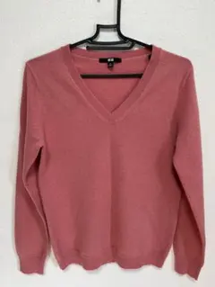 UNIQLO カシミヤVネックセーター