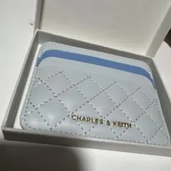 CHARLES & KEITH ライトブルー カードケース