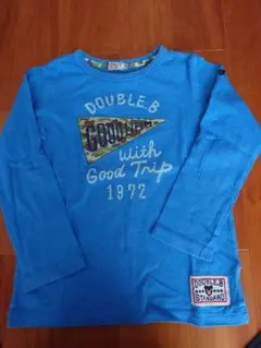 ミキハウス ダブルB ペナントモチーフ長袖Tシャツ　120