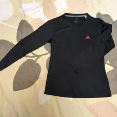 adidas Climalite 黒 長袖Tシャツ L