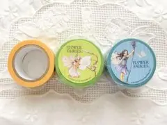 フラワーフェアリーズ　廃盤マスキングテープ 3点まとめ売り　花の妖精イギリス
