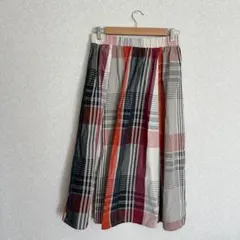 即購入OK 未着用 ロングフレアスカート ウエストゴム
