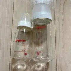 Pigeon ガラス哺乳瓶 240ml 120ml 母乳実感　2本セット