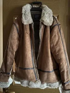ジャケット　アウター　裏ボア　ムートン　メンズＬ