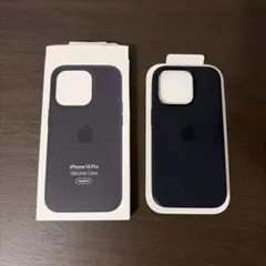 iPhone 14 Pro 純正シリコンケース ミッドナイト