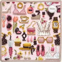 フェイラー　タオルハンカチ　メゾンドニコル