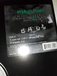 eryka badu southern gul 1999usオリジナル盤