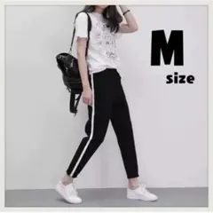 スタイリッシュでスポーティー☆ラインパンツ スキニーパンツ ジャージ 一本線