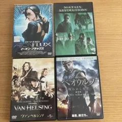 中古DVD マトリックスレボリューション他