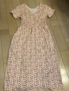 PAUL & JOE 花柄カットソーワンピース　ユニクロ　S