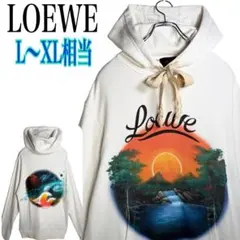 正規品/現行デザイン/美品☆ロエベ パウラズイビザ プルオーバーパーカー L相当のサムネイル