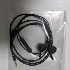 有線イヤホン ブラック インナーイヤー型
