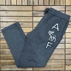 美品 Abercrombie&Fitch スウェット イージーパンツ 裏起毛