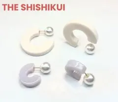 【美品】THE SHISHIKUI ザ シシクイ Pierce ピアス ２セット 2026年最新】百々千晴 ピアスの人気アイテム - メルカリ