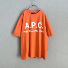 【極美品】エディフィス apc 別注 Tシャツ オレンジ 極美品】エディフィス apc 別注 Tシャツ オレンジ - メルカリ