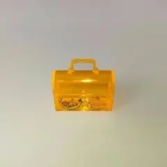 レトロ サンリオ おまけ キキ＆ララ〈ミニ クリアバッグ〉オレンジ系のサムネイル