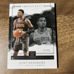 KENT BAZEMORE IMPECCABLEカード 18/99