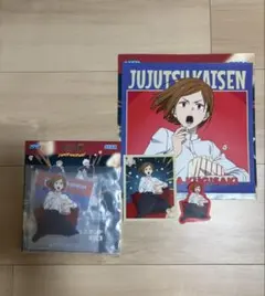 呪術廻戦 SEGAラッキーくじ　F賞 アクスタ　H賞ステッカーセット　釘崎野薔薇