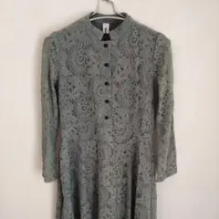 Yino イノ フォーマルワンピース グリーン Mサイズ