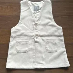 リブ編みジャンパースカート　90cm