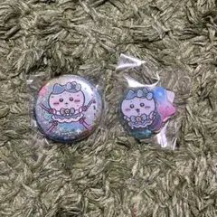 ハチワレ 超まじかるちいかわ ホログラム缶バッジ/ アクリルスタンド ちいかわ