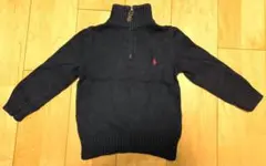 Polo by Ralph Lauren ネイビー セーター4T