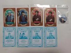 銀魂　ショウワノート 銀みくじ　クリアカード　アニくじ　缶バッジセット