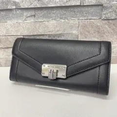 MICHAEL KORS ブラック 長財布