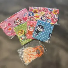 アサヒ飲料ノベルティ　アンパンマン ボトルホルダー付きトート　まとめ売り