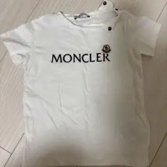 美品】MONCLER キッズ ロゴTシャツ 2A - メルカリ