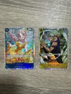 神の島の冒険　ロロノア・ゾロ　SR レベッカ　SR