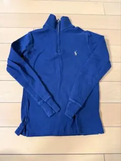 Polo Ralph Lauren ネイビー ジップアップトレーナー