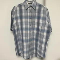 Levi's リーバイス 半袖チェックシャツ ブルー系のサムネイル