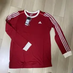 adidas 赤 長袖シャツ 2XO