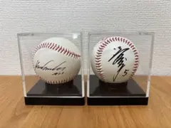 サインボール　読売ジャイアンツ 清原和博 横浜ベイスターズ佐々木主浩 2個セット