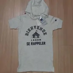 新品　ラーゴム　110　チャンピオンコラボ　スウェットワンピース　綿100％