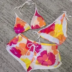 花柄セパレート水着セットのサムネイル