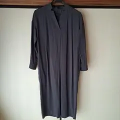 ひざ丈ワンピース 長袖