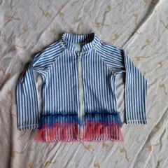 フリル付きラッシュガード オーシャンアンドグラウンド100サイズ