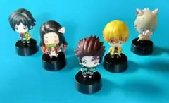 日*1様 鬼滅の刃 にとたん フィギュア マスコット 全5種類 セット