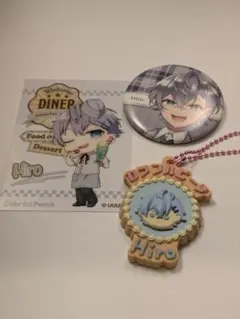 カラフルピーチ　からぴち ヒロ 缶バッジ キーホルダー 3点セット