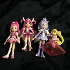 プリキュア キュアドール3体（4体）＋ フィギュア1体