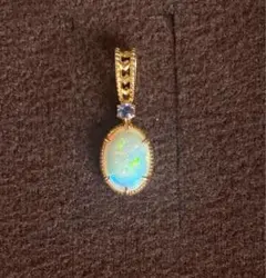 【10/22のみ値下げ】ageteオパール ペンダント ネックレス