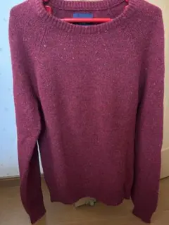 AMERICAN EAGLE OUTFITTERS 赤ニットセーター