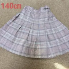 ピンクハント　スカパン　スカート　インパン　ピンク　チェック　140㎝